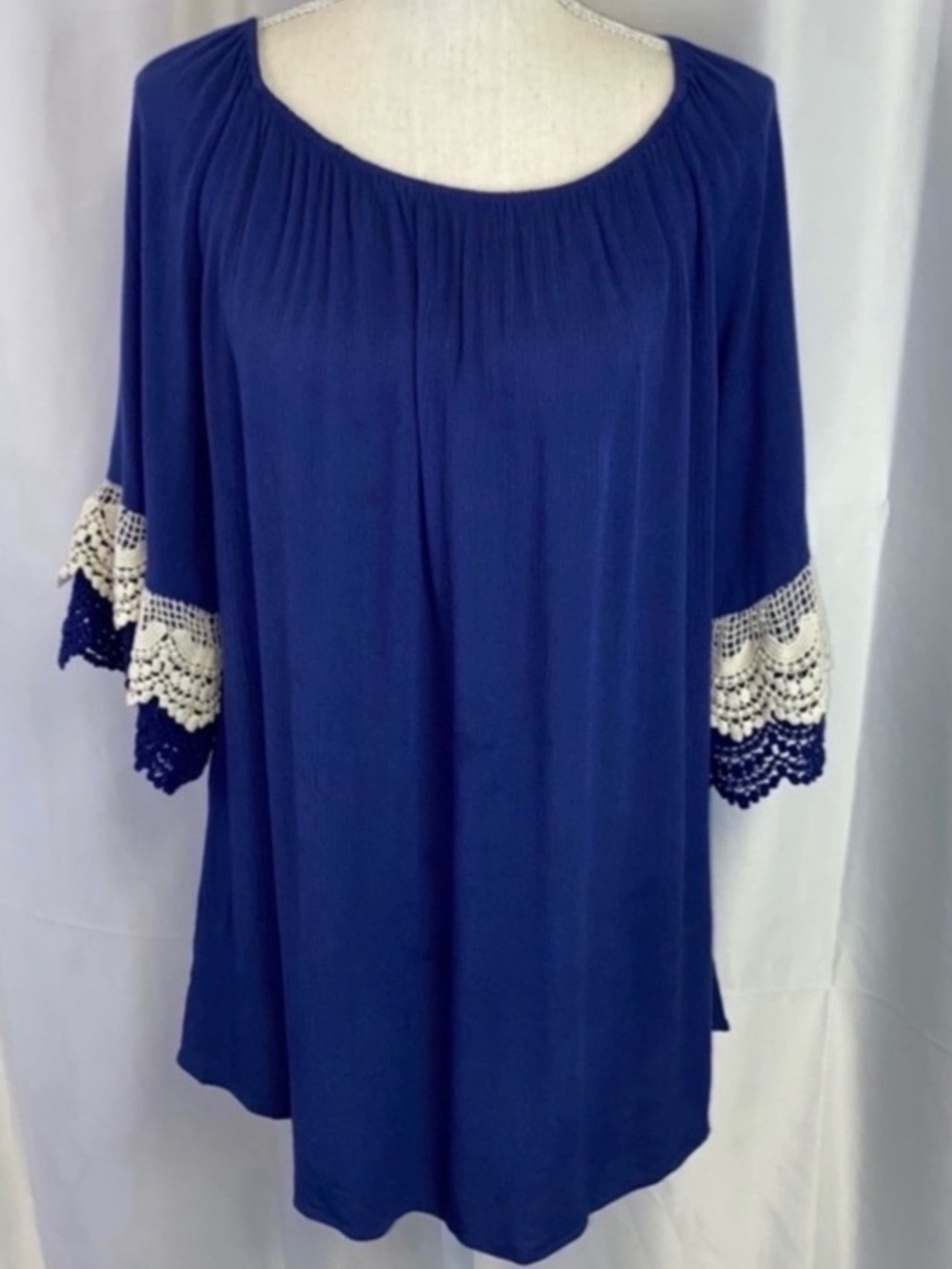 Royal Blue Umgee Size Large Blouse
